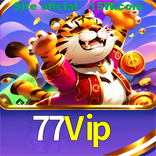 Imagem promocional da 77Vip mostrando a plataforma e suas vantagens